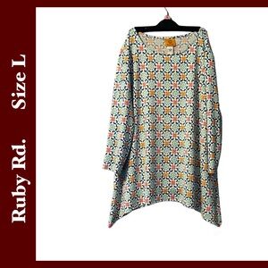 Ruby Rd tunic size L